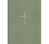 Csb Illustrator's Notetaking Bible, Large Print Edition, Sage Suedesoft Leathertouch Over Board