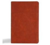 Csb Large Print Personal Size Reference Bible, Digital Study Edition, Burnt Sienna Leathertouch