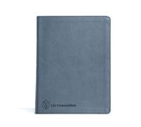 Csb Life Counsel Bible, Slate Blue Leathertouch