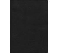 CSB Study Bible, Large Print, Digital Study Edition, Black Leathertouch, Indexed