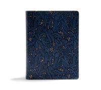 CSB Study Bible, Navy Leathertouch: Faithful and True [Leather / Fine Binding]