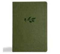 Csb Super Giant Print Reference Bible, Digital Study Edition, Olive Leathertouch, Indexed