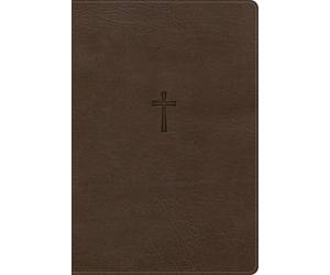 CSB Super Giant Print Reference Bible, Optimal Type, Digital Study Edition, Brown Leathertouch, Indexed
