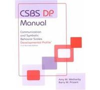 Csbs Dp Manual Amy M. Wetherby, Barry M. Prizant (Auteur)