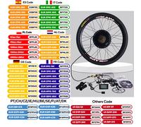 Csc 48V 1000W 1500W Mtx roue arrière 26 ''27.5'' 29 ''frein à disque Kit de Conversion de vélo électrique Kit de moteur de moyeu de vélo électrique à entraînement Direct 48V 1000W