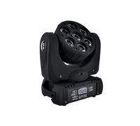 CSDASW LED 7x12W RGBW Zoom Faisceau éclairage Principal Mobile avec DJ Disco KTV Bar discothèque scène lumière Vacances Mariage décoration de noël