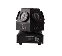 CSDASW Lumières de scène de noël Professionnelles Faisceau DJ Disco LED lumière de fête stroboscopique DMX512 projecteur de Musique sonore for Le Club à la Maison