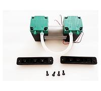 CSDASW Micro Pompe à Vide Pompe électrique Petite Pompe à Air silencieuse Pompe à Membrane Double têtes 20L/Min SY-020(SY-018,12V)