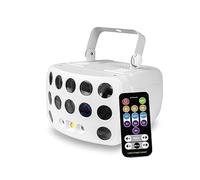CSDASW Télécommande RGBW LED Stroboscope Disco DJ Faisceau Spot Effet d'éclairage de scène fête Danse Club lumière de Mariage