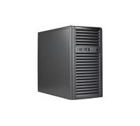 SuperMicro Unité centrale Mini Tower CSE-731I-404B Micro-ATX 400 W 6×3,5" Noir