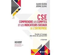 CSE : comprendre les comptes et les indicateurs sociaux de l'entreprise Olivier Sévéon (Auteur), Jérôme Szlifke (Auteur)