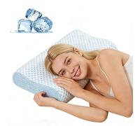 CSEDF-CRYP Oreiller Memoire De Forme 60 * 40cm, MatéRiau Respirant, Oreillers Ergonomiques pour La Nuque, RéGlable en Hauteur, Pillows for Sleeping pour Ceux Qui Dorment sur Le CôTé