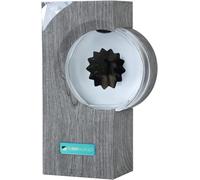 CSEDF-CRYP Visionneuse sonore ferrofluide,Haut-Parleur ferrofluide, Ferrofluid Display Lamps ferrofluide avec Rythme Musical, Ferrofluid Speaker Music Mate (Gris)