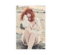 CSESTCGN Mylène Farmer Poster 4 sur toile - Décoration pour chambre à coucher, bureau, chambre - Cadeau - 60 x 90 cm