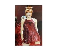 CSESTCGN Mylène Farmer Poster 9 sur toile - Décoration murale pour salon, chambre à coucher - 30 x 45 cm