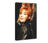 CSESTCGN Mylène - Poster sur toile « Farmer » - Décoration pour chambre à coucher, bureau, chambre - Cadeau - 50 x 75 cm