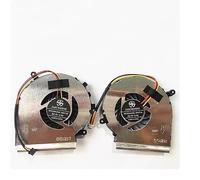 CSEZWASM Ventilateur de processeur + GPU de refroidissement pour Msi Ge72 Ge62 2QD 2QE Pe60 Pe70 Gl62 Gl72 Gp72 Gp62, 2 ventilateurs PAAD06015SL N302 N303 3line