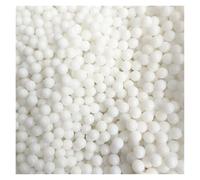 CSFFA 5-500 pièces Dia 2 2.38 2.5 2.778 3 3.175 3.969 4mm-15.875mm boule en plastique POM blanc boules lisses en polyformaldéhyde de précision solide(50pcs,3.175mm)