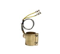 CSFFA Anneau chauffant électrique en laiton 220 V, 25 x 30 mm, 30 x 30 mm, 30 x 35 mm, 30 x 40 mm, 30 x 45 mm, type deux, trois ou cinq fils(Four Wires,160W 25x30mm(IDxH))