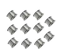 CSFFA Bobine de 10 rouleaux de fil d'attache for barres d'armature de 0,8 mm de diamètre, anti-oxydation, for outils industriels, longueur 110 m, for l'emballage de produits artisanaux