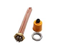 CSFFA Brûleur tubulaire à conduit 3 kW, 4,5 kW, 6 kW, 9 kW, 12 kW, 220 V, 380 V, 240 mm(DN32,380V,4.5KW 225mm)