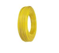 CSFFA Câble en cuivre étamé isolé FEP, 1 m, haute température, conforme à la norme UL1332, for imprimante 3D(Yellow,1M_14AWG)