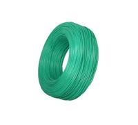 CSFFA Câble haute température UL3135 de 2/5/10 m, section 30/28/26/24/22/20/18/16/14/12/10 AWG, isolation silicone, fil de cuivre étamé(Green,10 METERS_12AWG)