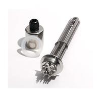 CSFFA Élément chauffant G2 Tri Clamp, bride de 63 mm, acier inoxydable 304, TEN 220 V/380 V, résistance for chaudière de brassage 3 kW/4,5 kW/6 kW/9 kW/12 kW(Stainess steel cover,380V,12KW 355mm)