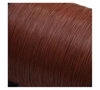 CSFFA Fils PTFE UL10064 10/20/50m, 40/36/34/32/30/28/26awg, fil de cuivre étamé Ultra fin for isolation Micro Litz FEP for le soudage(Brown,10 meters,34AWG)