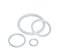 CSFFA Joint torique en silicone blanc, joint torique en silicone/VMQ, épaisseur 1 mm/2 mm/3 mm, diamètre extérieur 3 à 60 mm, joint torique en caoutchouc(OD 25mm CS 3mm-10PCS)