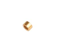 CSFFA Lot de 10 Perles à écraser et à Embouts en Or 14 carats de 2 mm et 1,6 mm, for la Fabrication de Bijoux(1.6x1mm-10pcs)