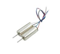 CSFFA Lot de 2 mini moteurs sans noyau 820 8 mm x 20, DC 3 V,7, 4, 48000 tr/min, haute vitesse, micro-moteur creux, for drone RC et quadricoptère