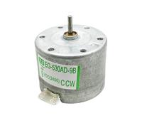 CSFFA Micro moteur EG-530AD-9B CCW DC 9 V 2400 tr/min Mini 530 Cabestan for magnétophone, enregistreur audio, à broche ronde