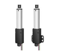 CSFFA Mini actionneur linéaire télescopique, petit micro actionneur électrique alternatif de levage 6V/12V/24VDC, course de 10 à 200 mm(75mm stroke,Load70N 8mms,24V YR)
