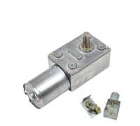 CSFFA Moteur à engrenages vis sans fin 4632-370 L14 D6, 12 V, 6 30 40 90 150 tr/min, moteur miniature électrique linéaire for voiture, jouet, radiocommandée(18RPM_12V)