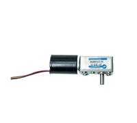 CSFFA Moteur de décélération CC à micro-engrenage vis sans fin balais JGY-2838, 12 V/24 V, moteur rotatif avant et arrière réglable(24V 137RPM)