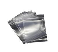 CSFFA Sachets refermables en Plastique Transparent avec Fermeture éclair, 30 à 100 pièces par Sachet, 4 x 6/5 x 7/6 x 8/7 x 10/8 x 12 cm, Emballage for Bijoux, Accessoires artisanaux(8 x 12cm-50pcs)