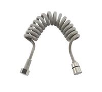 CSFFA Tuyau flexible en acier inoxydable, rallonge universelle for tuyau de douche, pulvérisateur à main, connecteur de tuyau, tube à ressort, accessoire for bidet(A7144N-TH2M)