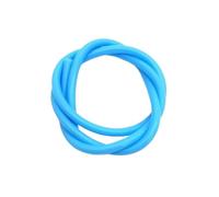 CSFFA Tuyau flexible en silicone de 1 mètre, diamètre intérieur 2, 3, 4, 5, 6, 7, 8, 9, 10, 12 mm, de qualité alimentaire, for boissons gazeuses, connecteur d'eau, plomberie colorée(Skyblue Silica tub