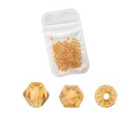 CSFFA Vente en Gros, 1000 pièces, Grand Sac de Perles colorées en Cristal bicône de 4 mm, Perles d'espacement en Vrac, Accessoires for la Fabrication de Bijoux et de Bracelets(Gsha_4mm 1000pcs)