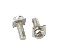 CSFFA Vis de bornier en acier au carbone nickelé M3 M3.5 M4 M5
