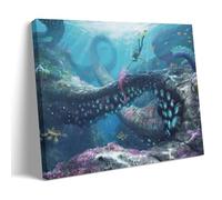 CSFWRUKL Subnautica Below Zero Poster décoratif sur toile pour salon, chambre à coucher, art mural, impression photo, moderne, décoration de salle familiale, 60 x 90 cm