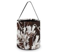 CSGJMYGS Seau à bonbons en pin marron pour Halloween, sac fourre-tout réutilisable pour fournitures de fête d'enfants, seau à friandises, meilleur cadeau de fête d'Halloween, couleur 3, un, Couleur-3,