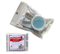 CSGR PTM7950 Lot de 40 x 40 x 0,25 mm à changement de phase et pâte thermique K5 PRO 20 g - Solution de refroidissement recommandée pour PC et consoles