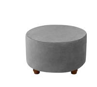 CSHWXY 1 housse en velours doux pour tabouret de salon, ronde, élastique, avec tout inclus, pour siège de tabouret, pour chambre à coucher, A6, M