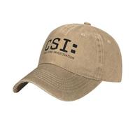 CSI lavé Casquette de Baseball enquête sur la scène de Crime y2k drôle Hip Hop Chapeaux été Unisexe-Ados Sports de Plein air Design Casquette Snapback,Cadeaux Homme