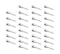 Csirnto Pince Bigoudis Cheveux 30 Pièces Pince Croco Cheveux Pince Crocodile Cheveux Pinces à Cheveux Crocodiles en Métal Crocodile Clips Barettes Cheveux Métal Petit Barrette