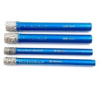 cskky 1/4/5/6/7 pièces 5-16 mm tige ronde brasée céramique marbre granit vitrifié carrelage ouvre-trou diamant foret à sec scie cloche coupe-trou .oth