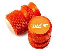 cskky Compatible avec Duke ADV SW RC 125 200 390 690 790 990 Super Adventure 1050 1190 Moto CNC Valve de Pneu Port d'air Tige Bouchon Bouchon(Orange)