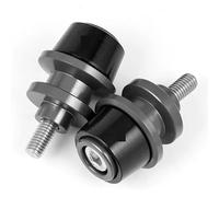 cskky Compatible avec Z900 RS SE Z650 Z800 Z1000 Z1000SX ZX6R ZX10R 650 400 Moto CNC 8MM bobines de Bras oscillant vis de Support Coulissant(Tianium X)